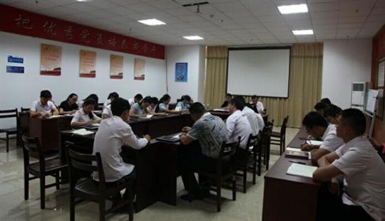 党支部组织全体党员开展“两学一做”学习教育活动